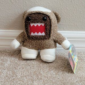 Domo Sock Monkey Plush 6 inch New With Tags